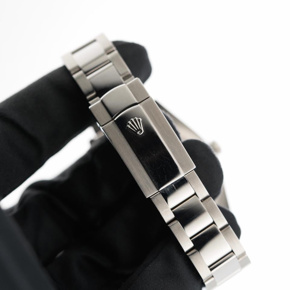ROLEX DATEJUST OYSTER GHIERA LISCIA BLACK DIAL