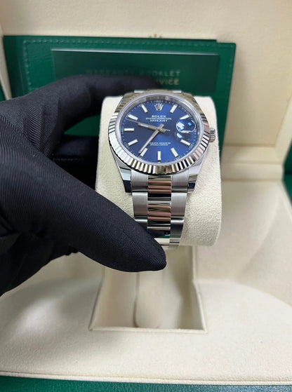 ROLEX DATEJUST OYSTER OCEAN BLUE