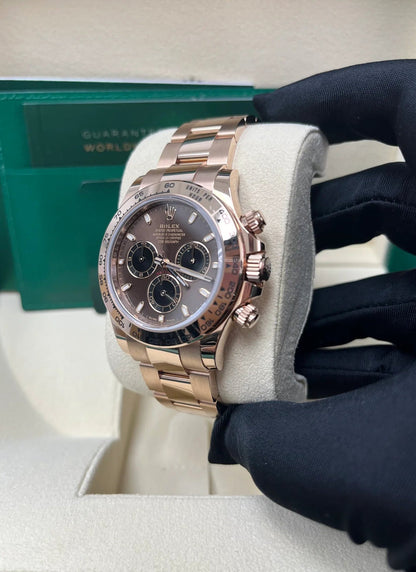 ROLEX DAYTONA GOLD CHOCOLATE