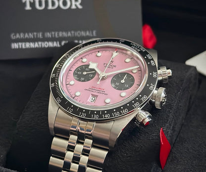TUDOR BLACK BAY FLAMINGO PINK