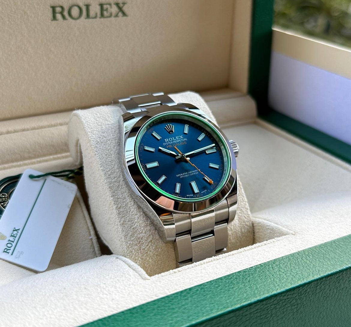 ROLEX MILGAUSS BLUE DIAL
