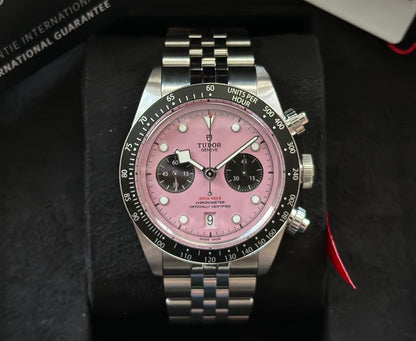 TUDOR BLACK BAY FLAMINGO PINK