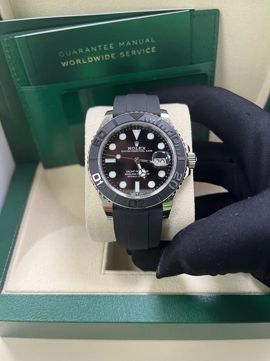 ROLEX YACHT-MASTER OYSTERFLEX BLACK