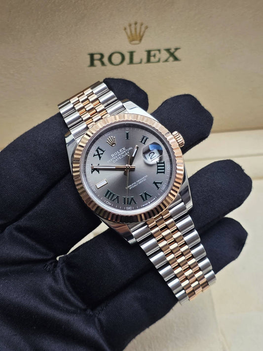 ROLEX DATEJUST JUBILÈE WIMBLEDON BICOLOR