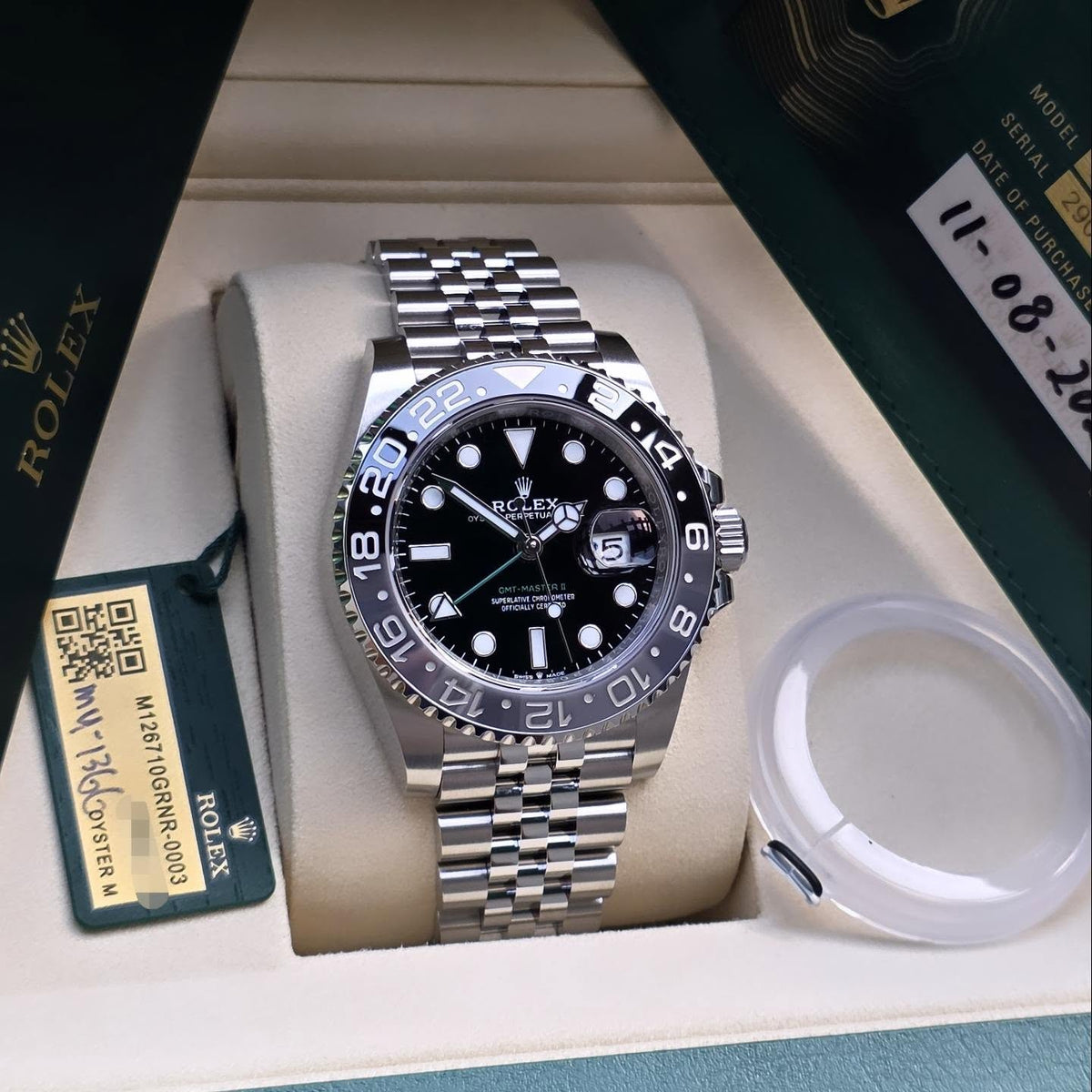 ROLEX GMT-MASTER II JUBILEE "BRUCE WAYNE"