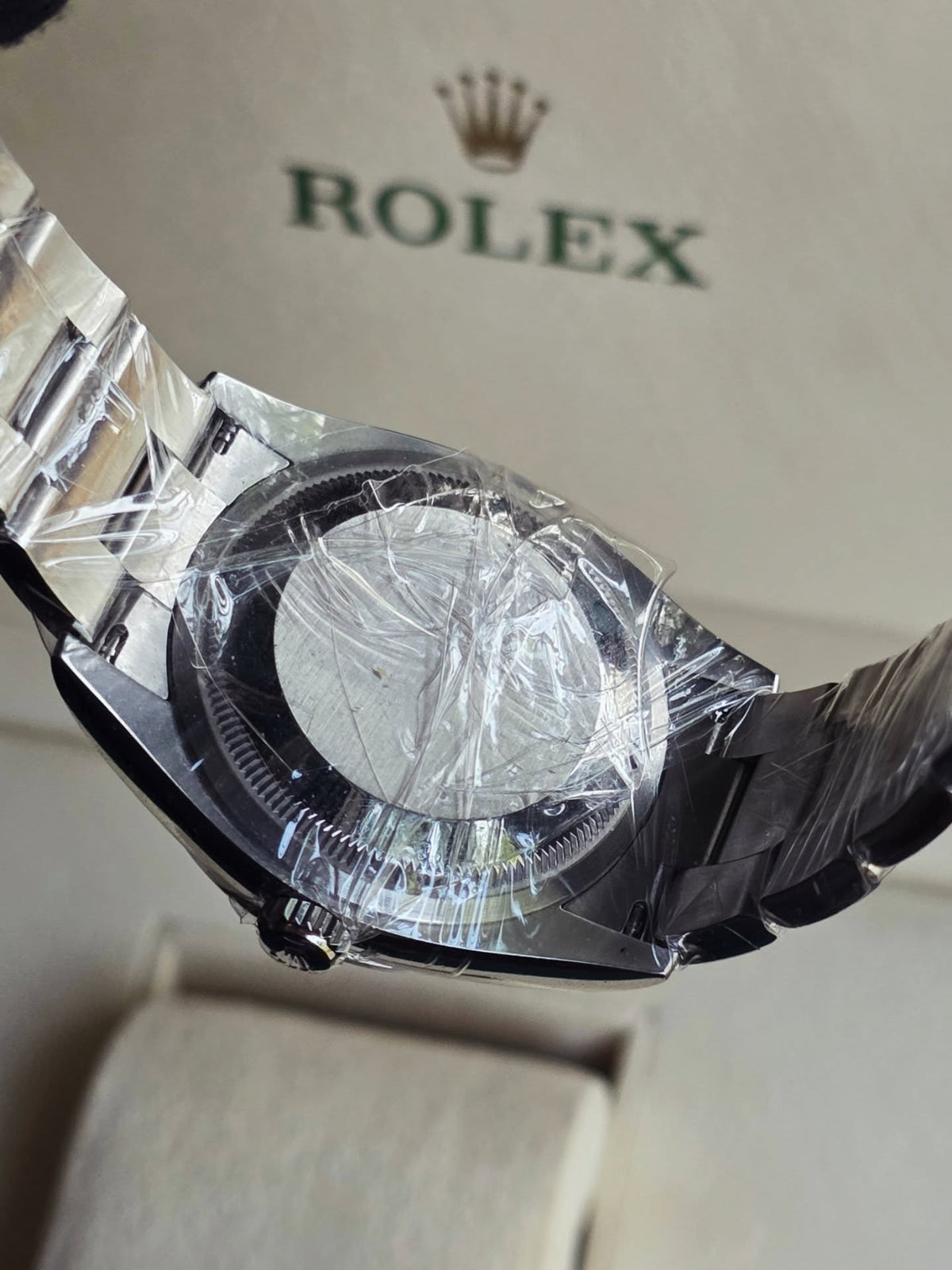 ROLEX OYSTER PERPETUAL SILVER