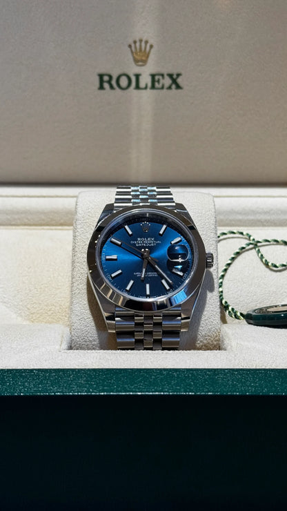 ROLEX DATEJUST JUBILÈE BLUE