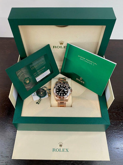 ROLEX GMT MASTER II "ROOT-BEER" ROSE'
