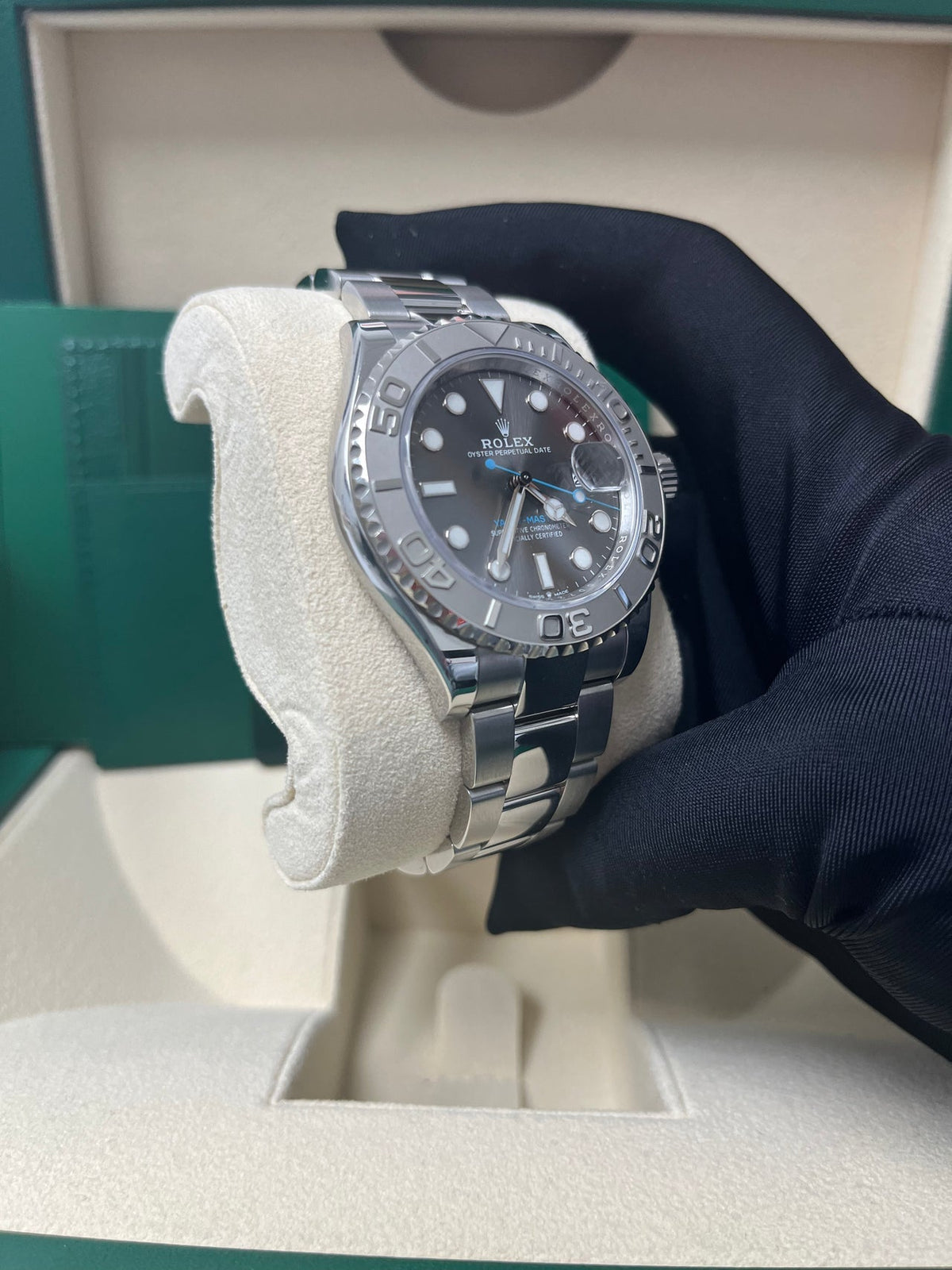 ROLEX YACHT-MASTER GREY DIAL