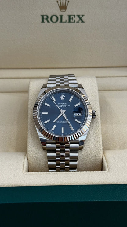 ROLEX DATEJUST JUBILEE OCEAN BLUE