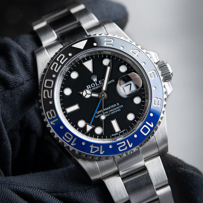 ROLEX GMT MASTER II BATMAN