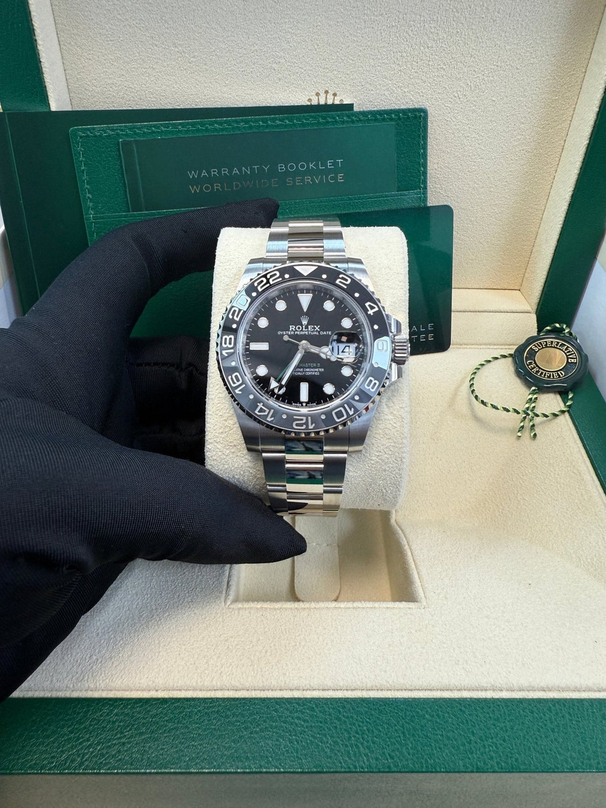 ROLEX GMT MASTER II BRUCE WAYNE OYSTER