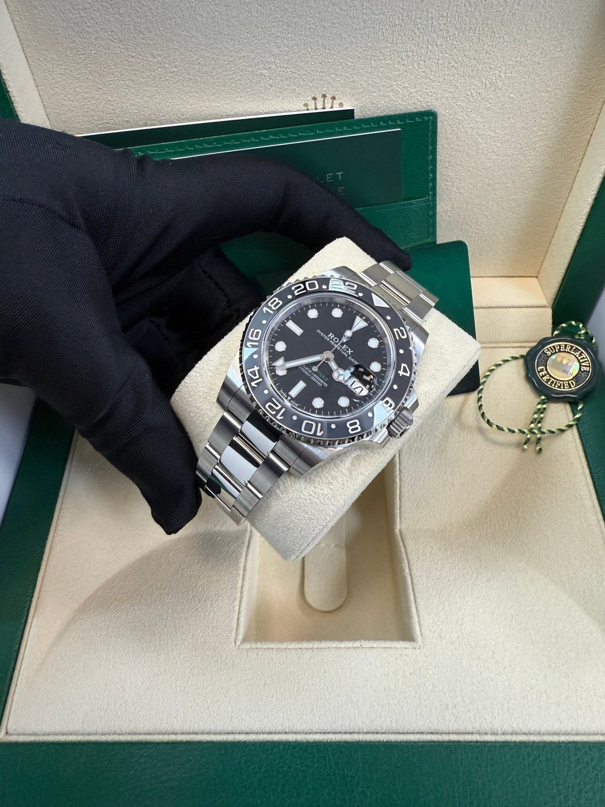 ROLEX GMT MASTER II BRUCE WAYNE OYSTER