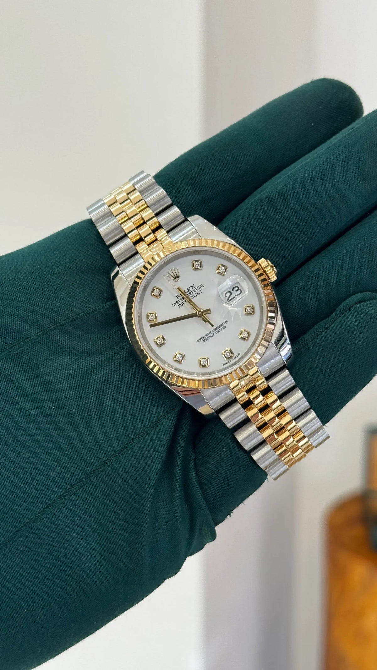 ROLEX DATEJUST JUBILEE ACCIAIO & ORO DIAMOND