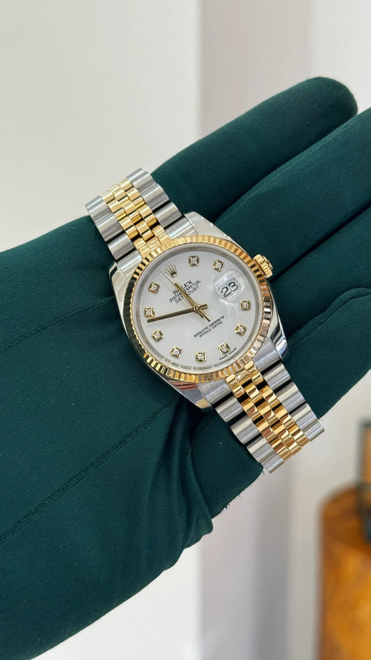 ROLEX DATEJUST JUBILEE ACCIAIO & ORO DIAMOND