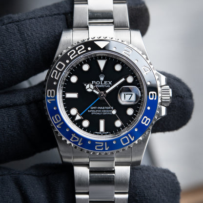 ROLEX GMT MASTER II BATMAN