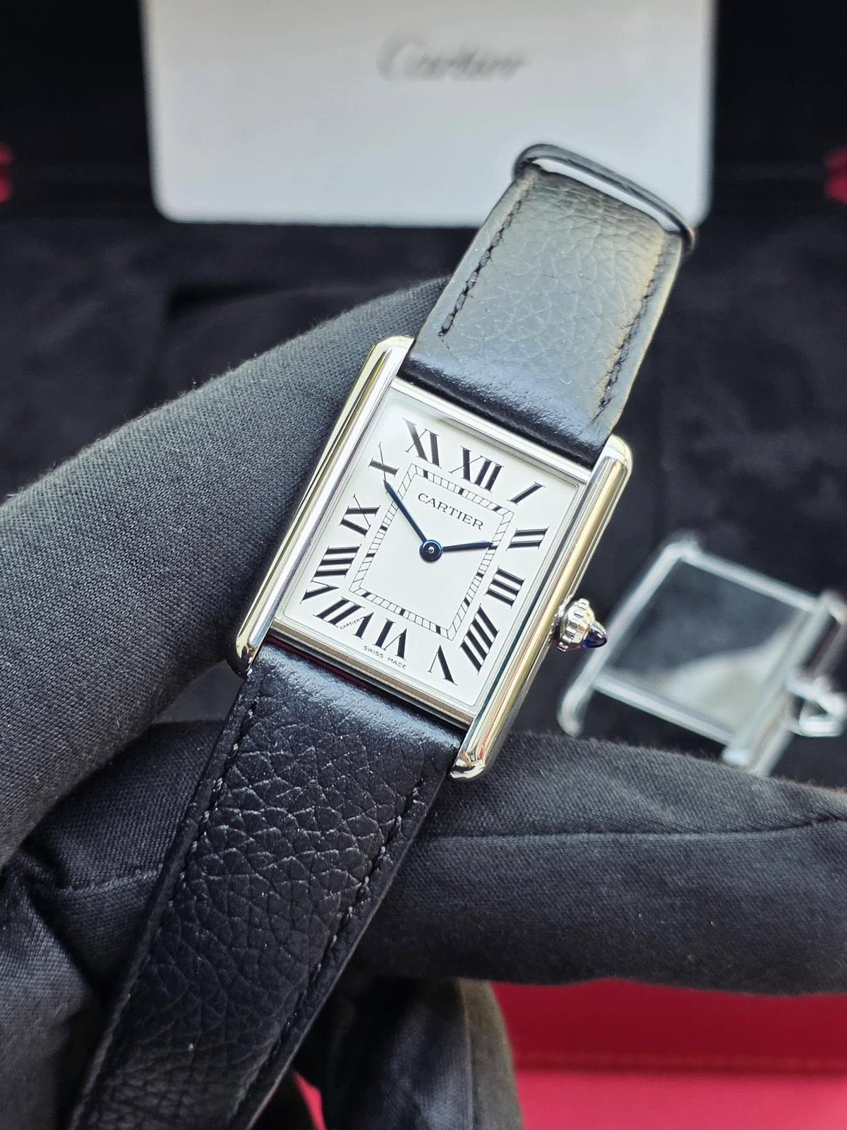 CARTIER MUST TANK BLACK