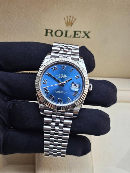 ROLEX DATEJUST JUBILÈE BLUE ROMAN