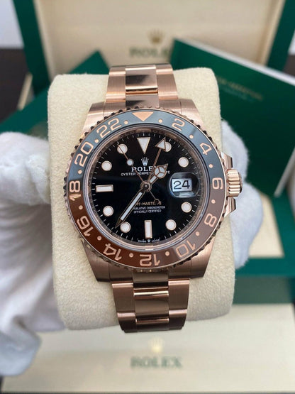 ROLEX GMT MASTER II "ROOT-BEER" ROSE'