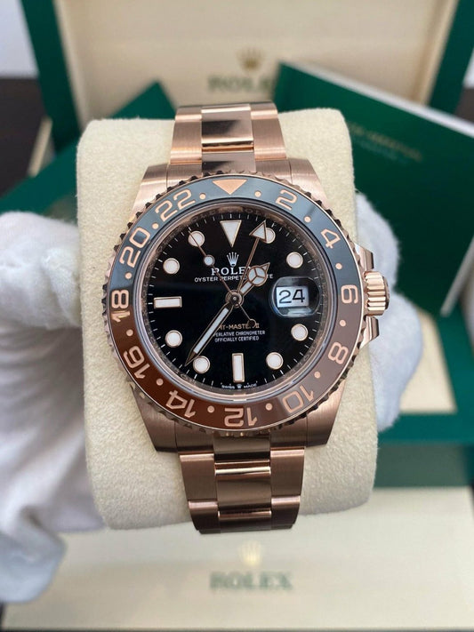 ROLEX GMT MASTER II "ROOT-BEER" ROSE'