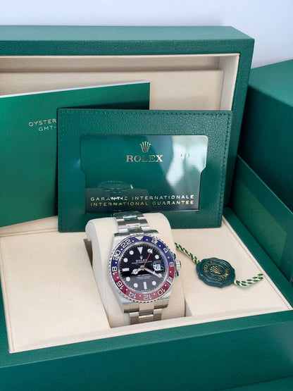 ROLEX GMT MASTER II OYSTER PEPSI