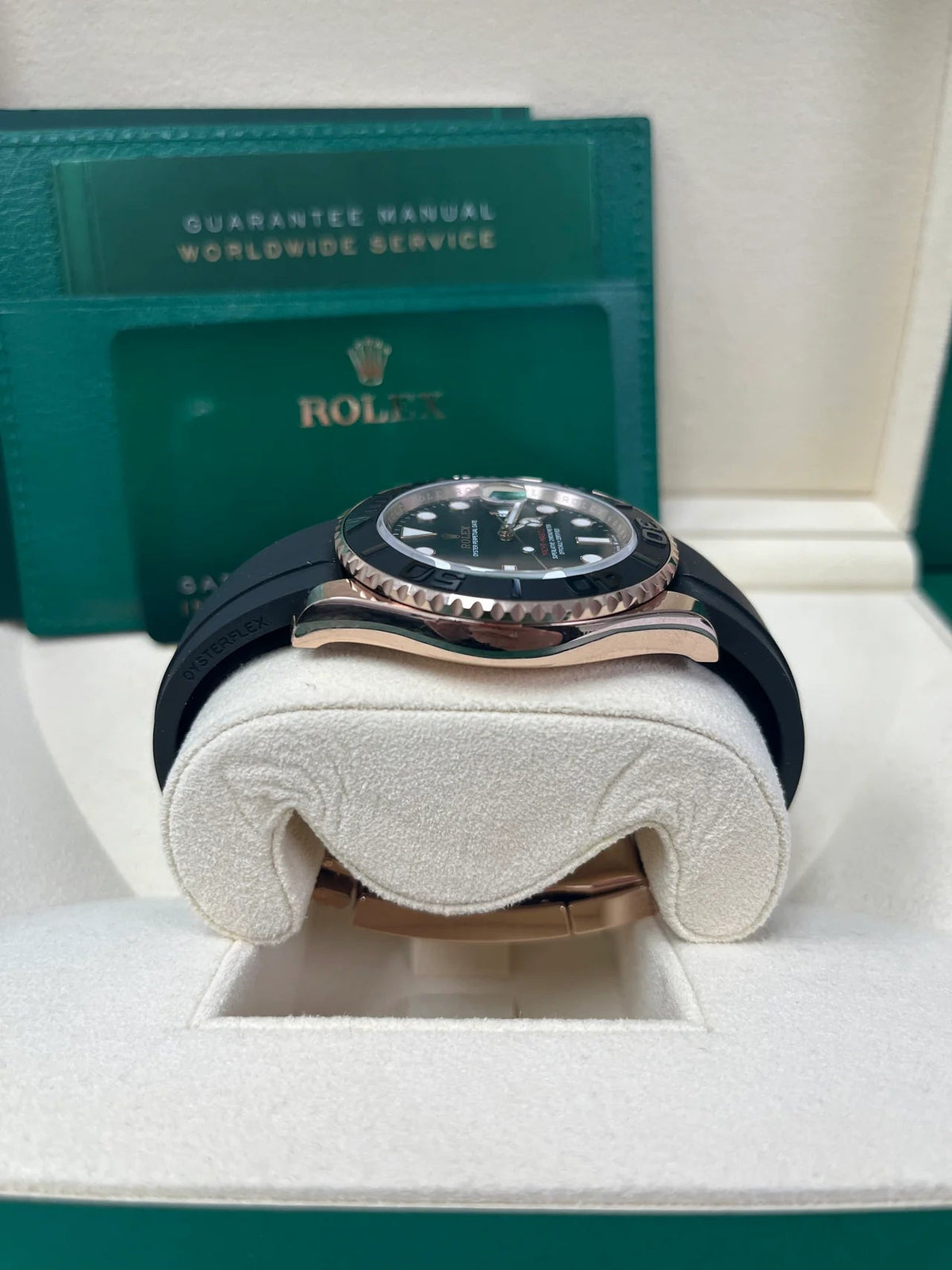 ROLEX YACHT-MASTER OYSTERFLEX ROSÈ GOLD