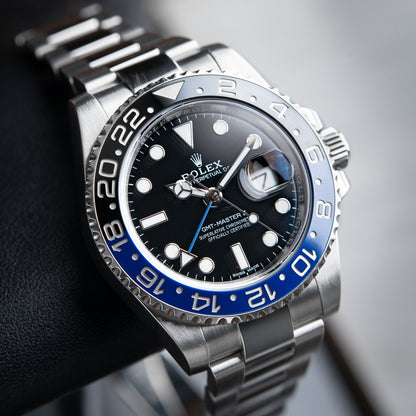 ROLEX GMT MASTER II BATMAN