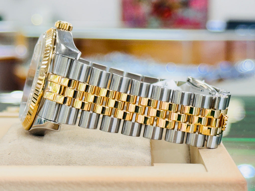 ROLEX DATEJUST JUBILÈE CHAMPAGNE ROMAN
