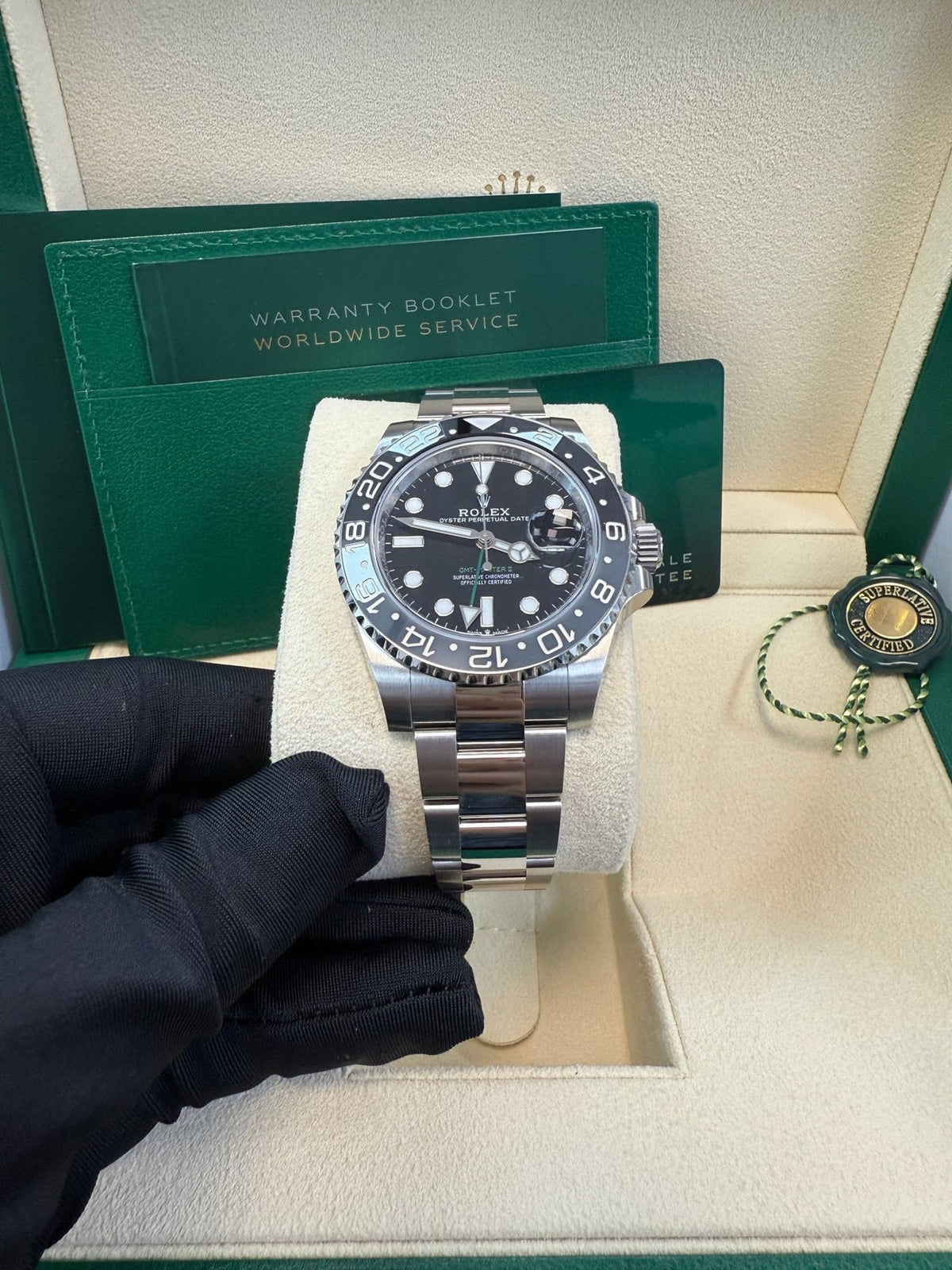 ROLEX GMT MASTER II BRUCE WAYNE OYSTER
