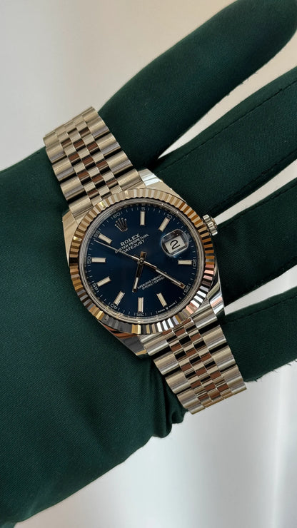 ROLEX DATEJUST JUBILEE OCEAN BLUE