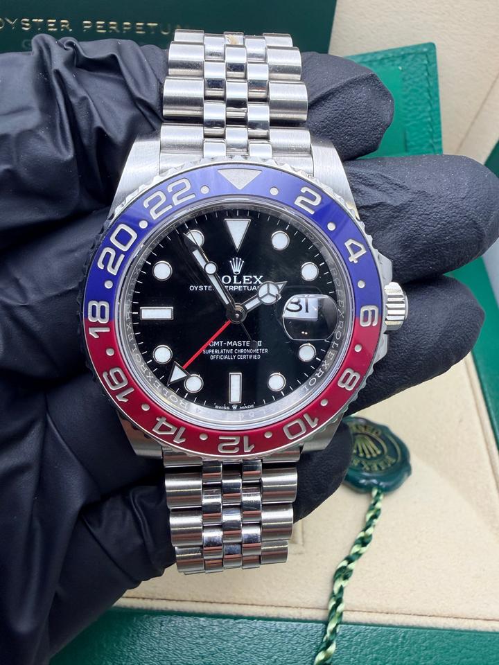 ROLEX GMT MASTER II PEPSI JUBILÈE