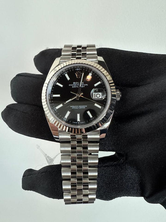 ROLEX DATEJUST JUBILÈE BLACK DIAL