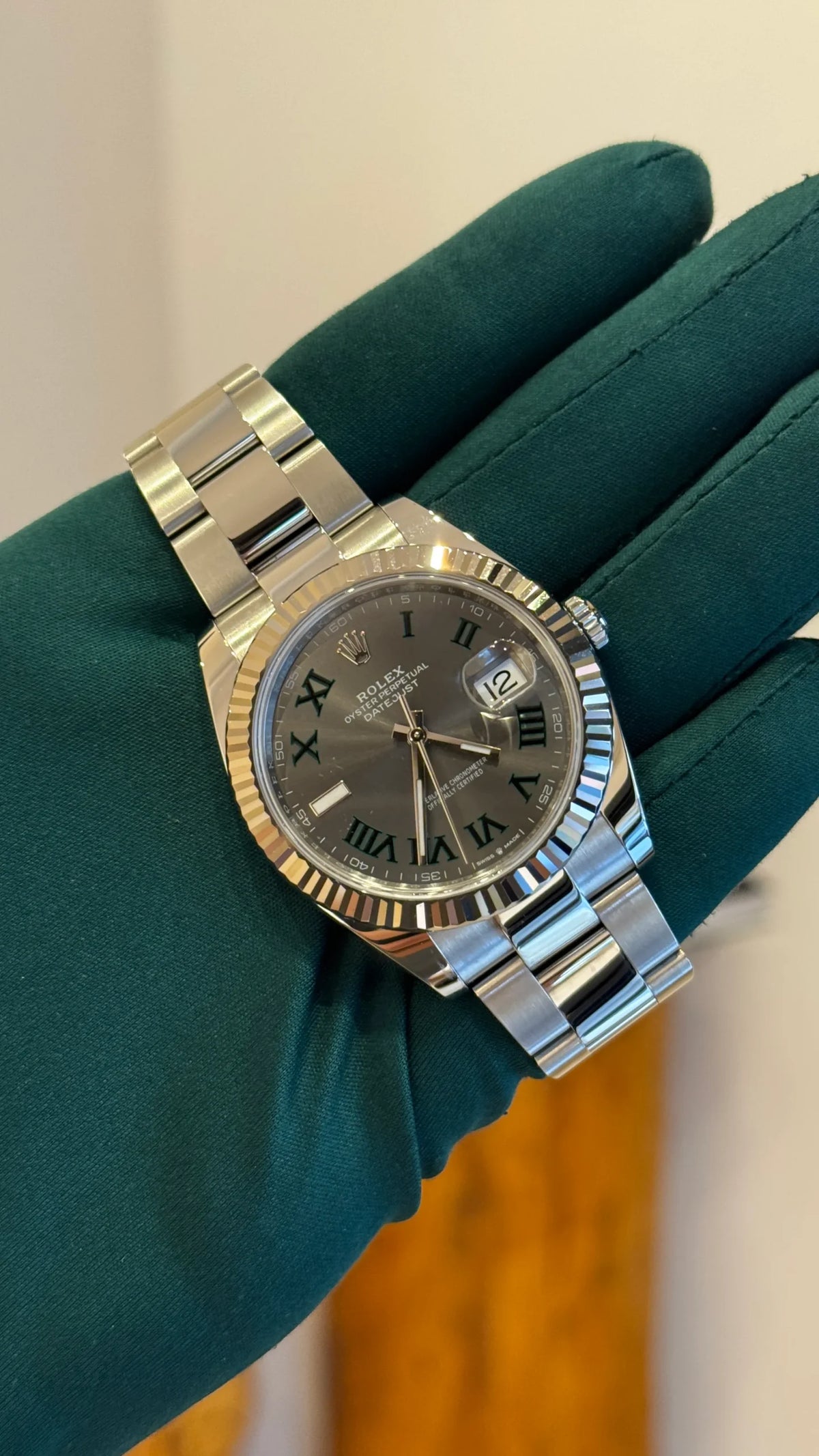 ROLEX DATEJUST OYSTER WIMBLEDON