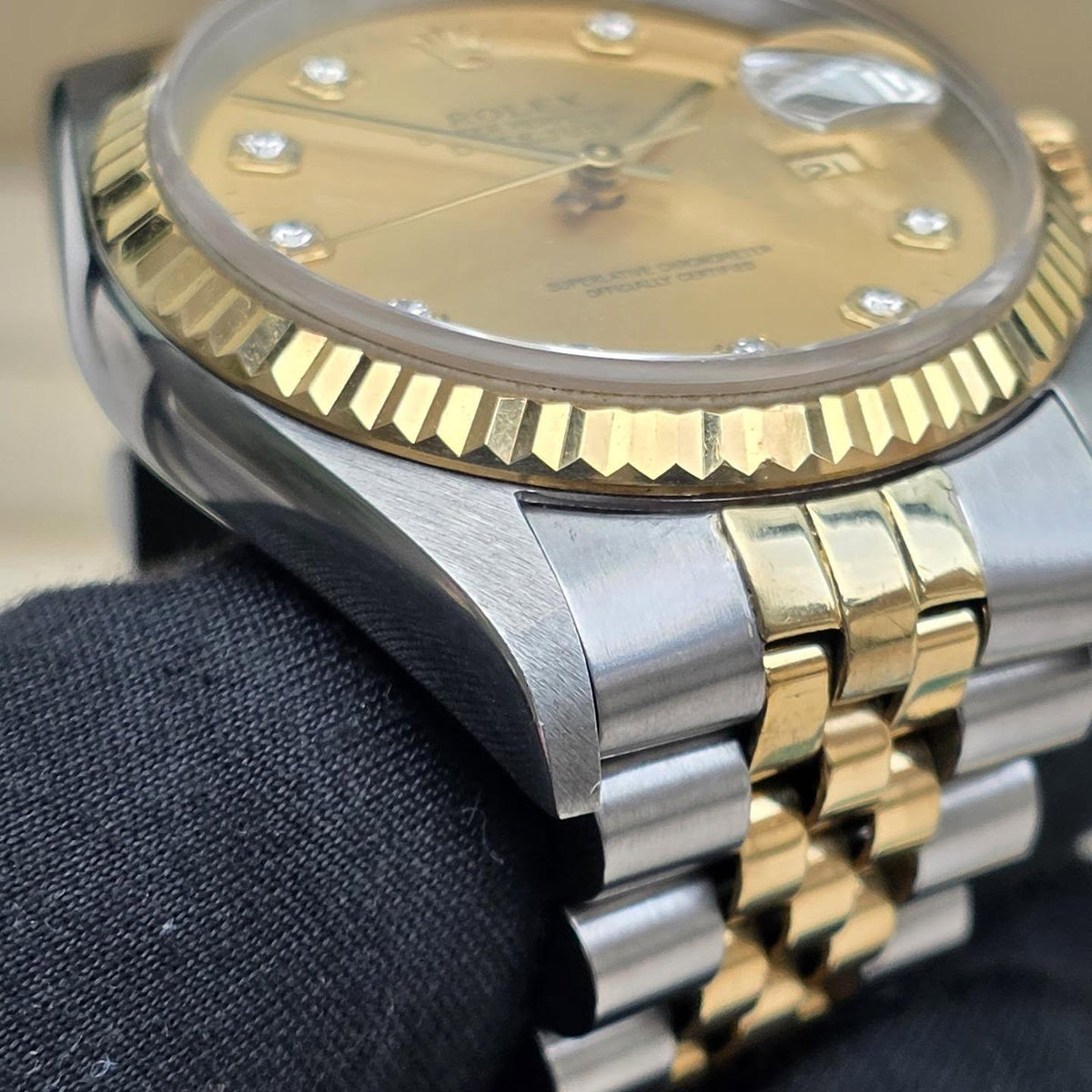 ROLEX DATEJUST JUBILÈE GOLD DIAMOND