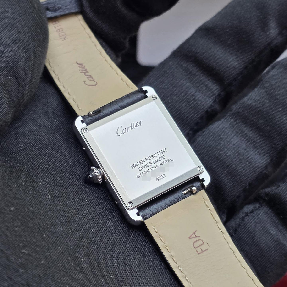CARTIER MUST TANK BLACK
