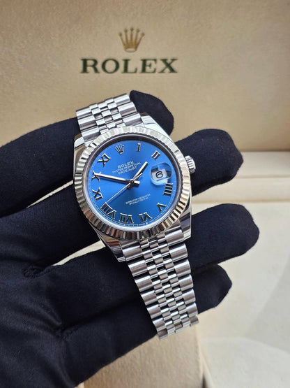 ROLEX DATEJUST JUBILÈE BLUE ROMAN