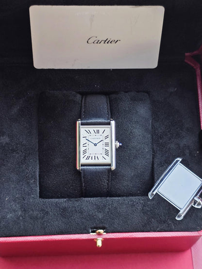 CARTIER MUST TANK BLACK