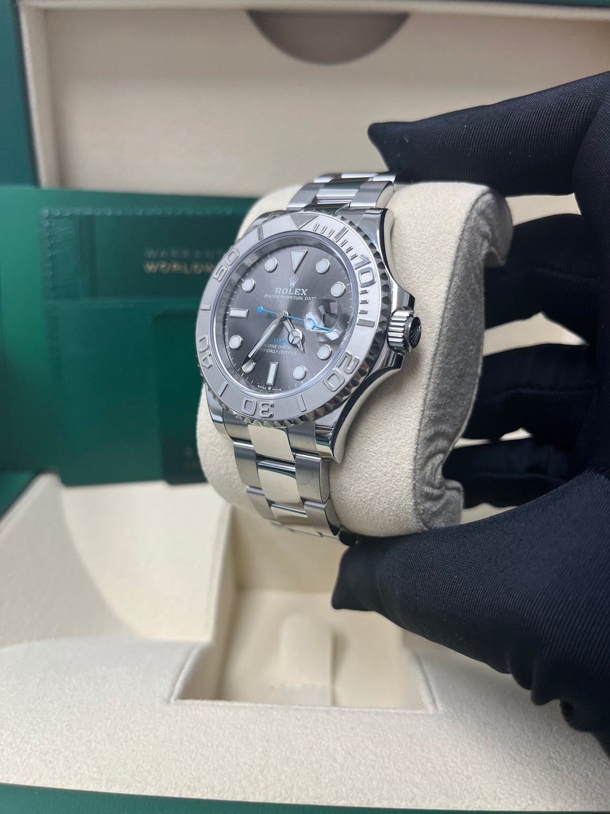ROLEX YACHT-MASTER GREY DIAL