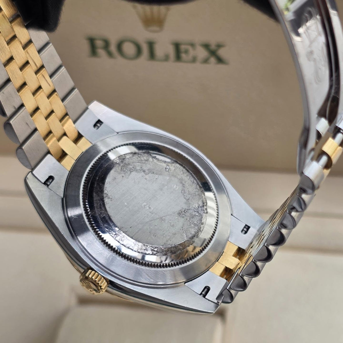 ROLEX DATEJUST JUBILEE CHAMPAGNE