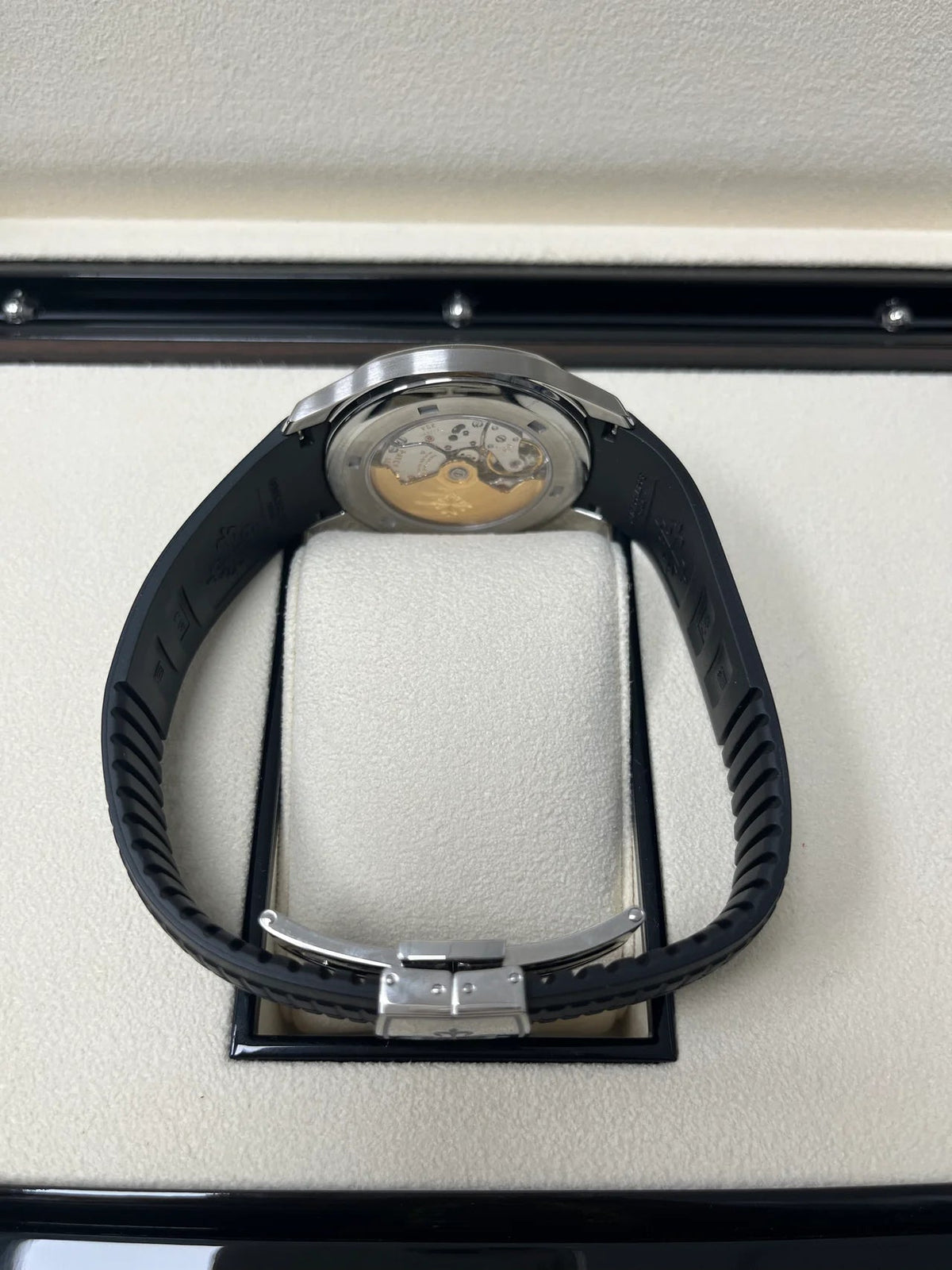 PATEK PHILIPPE AQUANAUT BLACK DIAL