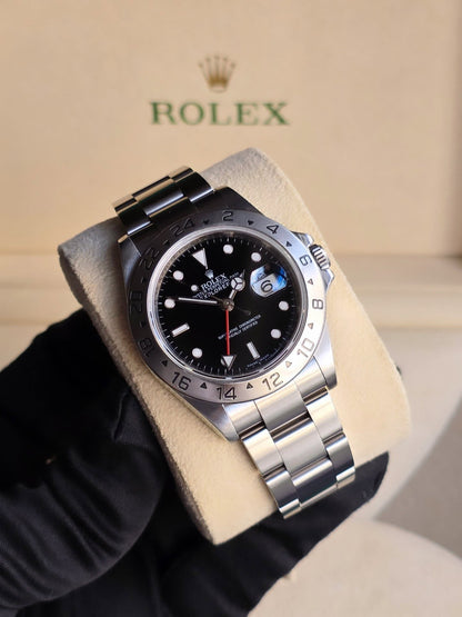 ROLEX EXPLORER II DATE BLACK