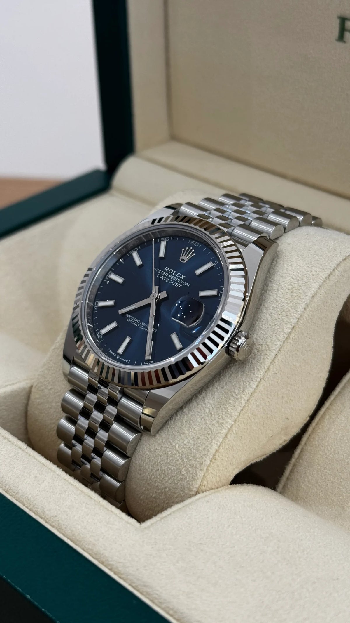 ROLEX DATEJUST JUBILEE OCEAN BLUE