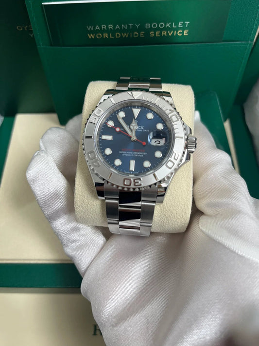 ROLEX YACHT-MASTER BLUE DIAL