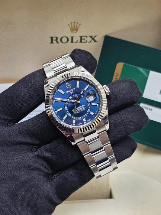 ROLEX SKY-DWELLER BLUE