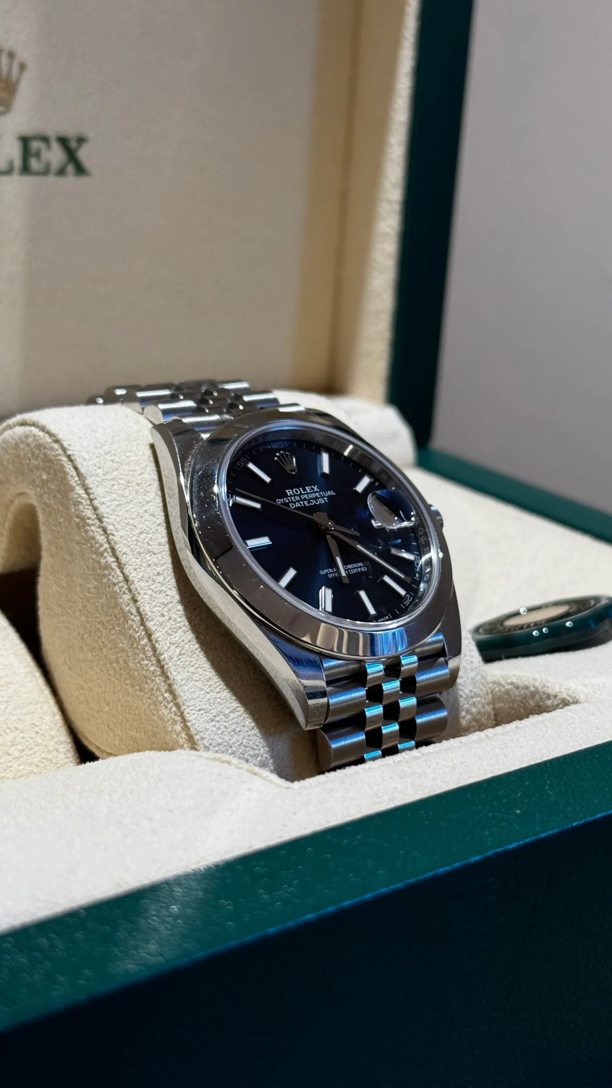 ROLEX DATEJUST JUBILÈE BLUE