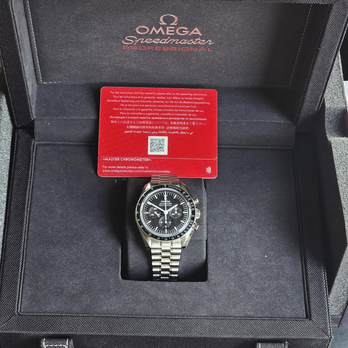 OMEGA SPEEDMASTER BLACK