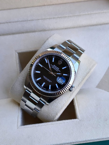 ROLEX DATEJUST OYSTER BLACK