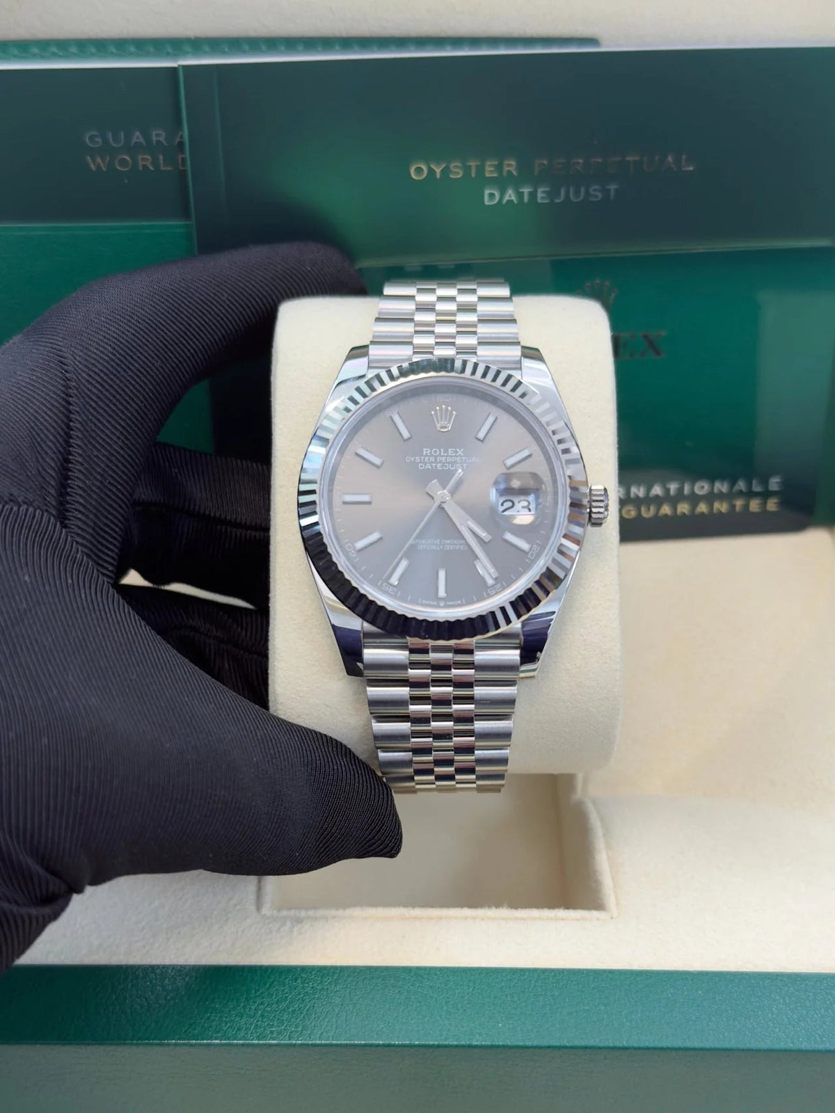 ROLEX DATEJUST JUBILEE "SKYLAR GREY"