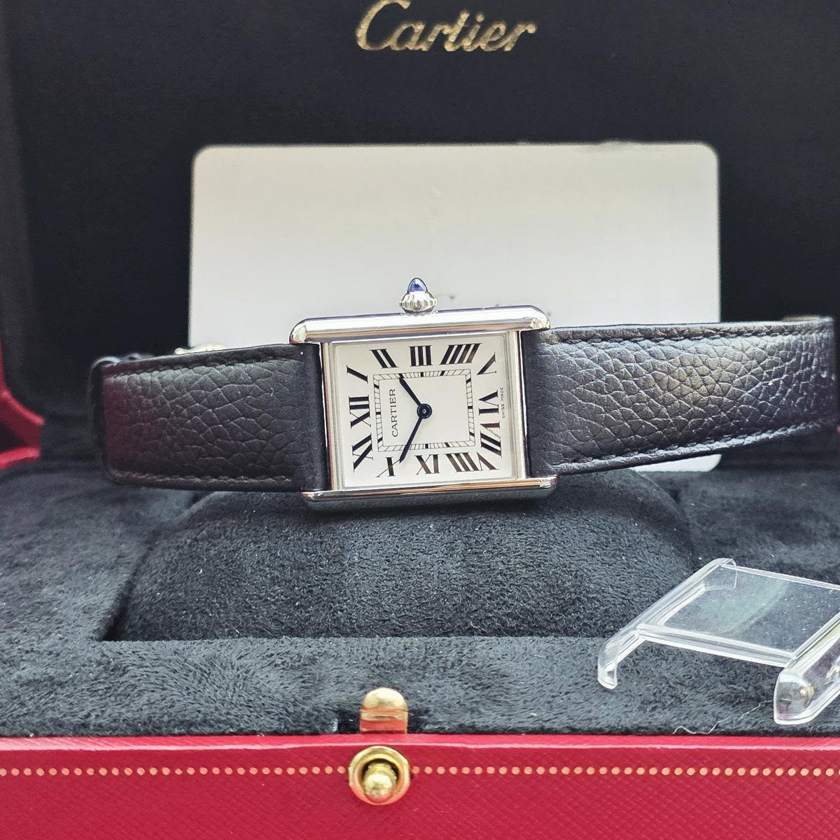 CARTIER MUST TANK BLACK