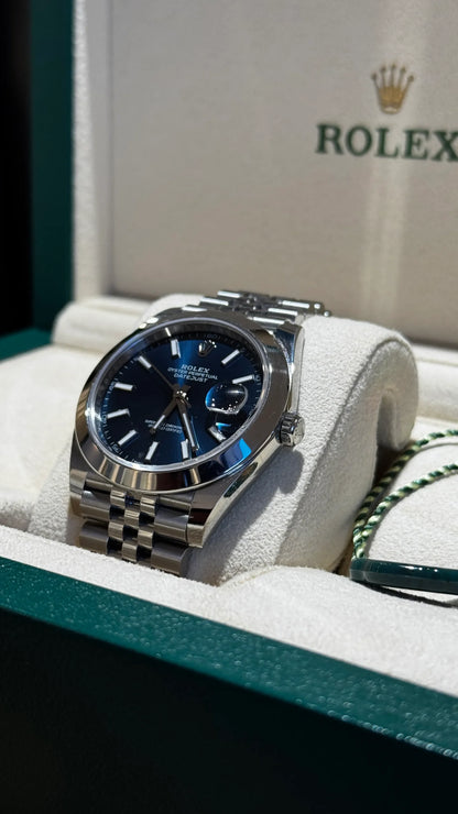 ROLEX DATEJUST JUBILÈE BLUE